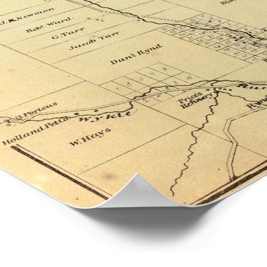 Cherrytree Township Poster (Ecke)