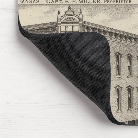 Cherryvale, Kansas Mousepad (Ecke)