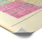 Cherryvale, Landkreis Montgomery, Kansas Poster (Ecke)