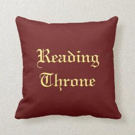 Cherrywood Farbe Klassik Buch Liebhaber der Werft Kissen