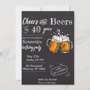 Chers and Bers 60 40. 50. 30. 21. Einladung