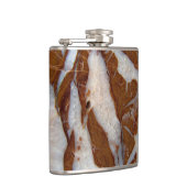 Chert mit Quartz Vein Geologie Flachmann (Rechts)