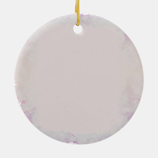 Cherub Angel Heart Keramik Ornament (Hinten)