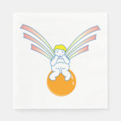 Cherub Angel Paper Napkins Serviette (Vorderseite)