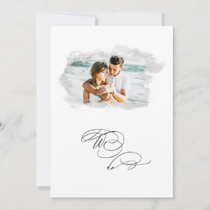 *~* Cherub Banner FOTO AR6 RSVP +  QR Hochzeit  In Einladung