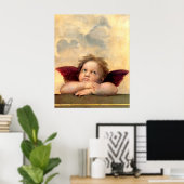 Cherub by Raphael Poster (Heimbüro)