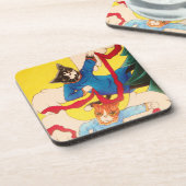 Cherub Cats Untersetzer (Linke Seite)