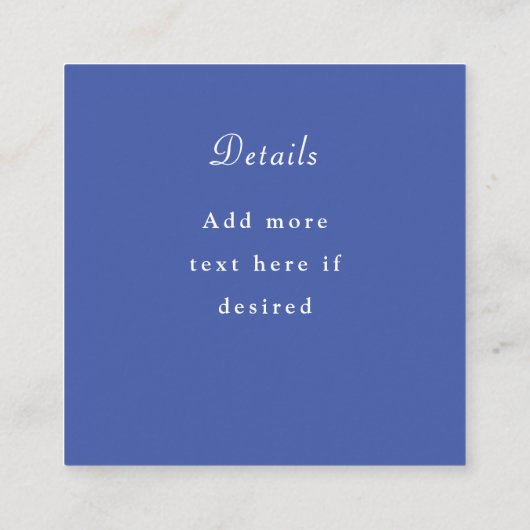 Cherub Cupid Couple Holding Heart Wedding Mini Begleitkarte (Rückseite)