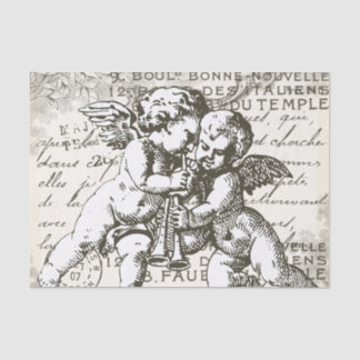 Cherub Decoupage Tissue Paper - Französisch Vintag Seidenpapier