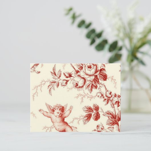 Cherub der Liebe Postkarte (Stehend Vorderseite)