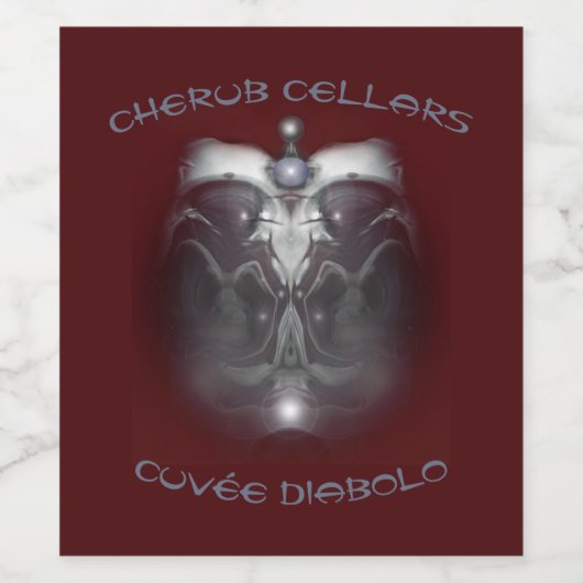 CHERUB DIABOLO WEINETIKETT (Einzelnes Label)