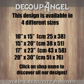 Cherub Doll - Decoupage - Seidenpapier