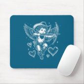 Cherub Engel Cud Vintage Ästhetik Valentinstag Mousepad (Mit Mouse)