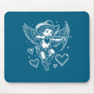 Cherub Engel Cud Vintage Ästhetik Valentinstag Mousepad