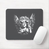 Cherub Engel Kose Vintage Ästhetik Valentinstag Mousepad (Mit Mouse)