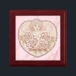 Cherub Heart Angel Erinnerungskiste<br><div class="desc">Schmuckbox Cherub Heart Angel, Hochzeitskleid, Hochzeitsgeschenke, Hochzeitsgeschenke von ArtMuvz Illustration. Personalisieren Sie Matching Angel Wedding Brautparty Geschenke und Hochzeitskleidung für Braut. Feiern Sie Ihre Liebe stilvoll mit unseren Hochzeitsdesigns, Ideal für Braut, Bräutigam, Hochzeitsfeier und Gäste. Ideal für Hochzeitsveranstaltungen. Zeige deine Begeisterung für den großen Tag Bestellen Sie noch heute Ihre...</div>
