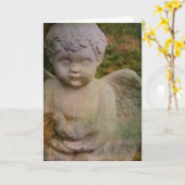 Cherub Karte (Gelbe Blume)