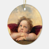 Cherub Keramik Ornament (Links)