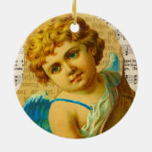 Cherub Keramikornament (Hinten)