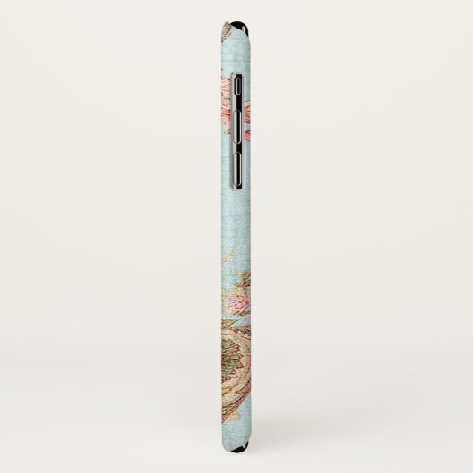 Cherub mit Blume Case-Mate iPhone Hülle (Hinten/Links)