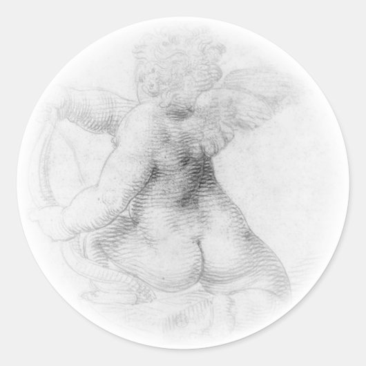 Cherub - Pierre Jacques Runder Aufkleber (Vorderseite)