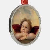 Cherub Silbernes Ornament (Rechts)