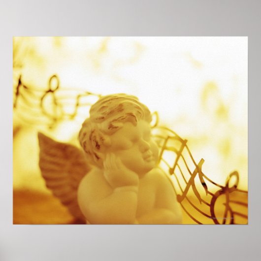 Cherub-Statue Poster (Vorne)