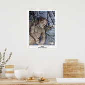Cherub von Andrea Mantegna Poster (Küche)