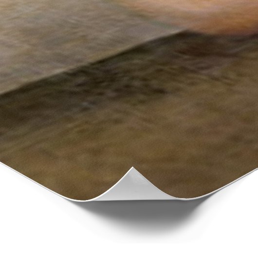 Cherub von Sistine Madonna nach Raphael Poster (Ecke)