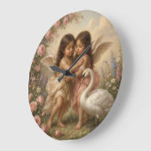 Cherub-Wanduhr  Große Wanduhr (Winkel)