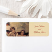 Cherub Weihnachts-Rücksendeadressen-Aufkleber (Insitu)