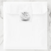 Cherubim Quadratischer Aufkleber (Tasche)