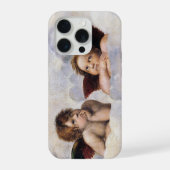 Cherubinen, geflügelte Engel Gemälde von Raffael iPhone Hülle (Rückseite)