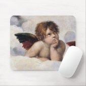 Cherubinen, geflügelte Engel Gemälde von Raffael Mousepad (Mit Mouse)
