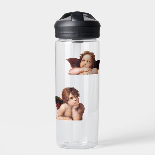 Cherubinen, geflügelte Engel Gemälde von Raffael Trinkflasche (Vorderseite)