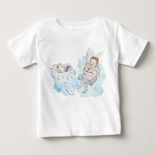 Cherubs - Engelchen Baby T-shirt (Vorderseite)