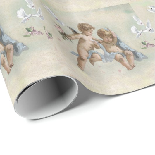 Cherubs Geschenkpapier (Rolleneckpunkt)