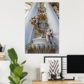 Cherubs in der Wieskirche Poster (Heimbüro)