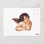 Cherubs nach Raphael (1890). Postkarte (Rückseite)