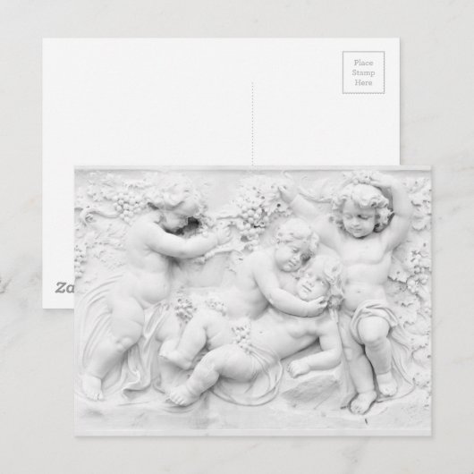 Cherubs Postkarte (Vorne/Hinten)