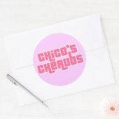 Cherubs-Sticker von Chico Runder Aufkleber (Umschlag)