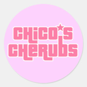 Cherubs-Sticker von Chico Runder Aufkleber