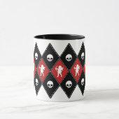 Cherubs und Skulls Motif Tasse (Zentrum)