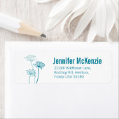 Chervil moderne grafische Hochzeitszeitszettel mit (Insitu)