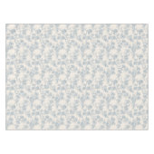 Chery blossom branches in blue and off white tischdecke (Vorderseite (Horizontal))