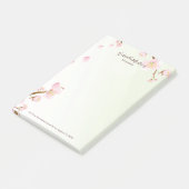 Chery Blütenuntergrund Post-it Klebezettel (angewinkelt)