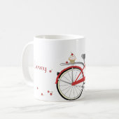 Chery Cherry Bicycle Kaffeetasse (Vorderseite Links)