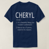 Cheryl Name Gift 166 T-Shirt (Design vorne)