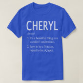 Cheryl Name Gift 45 T-Shirt (Design vorne)
