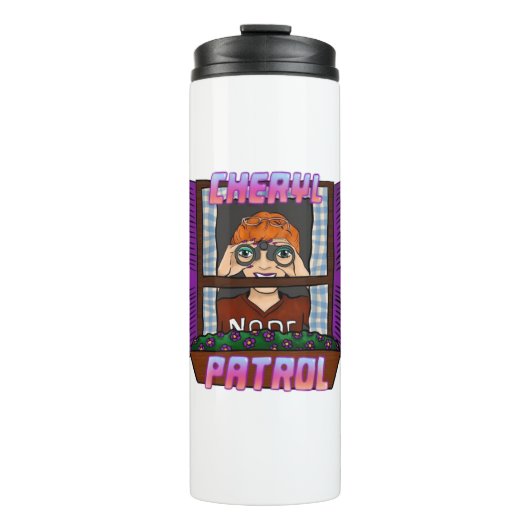 Cheryl Patrol Thermal Tumbler Thermosbecher (Vorderseite)